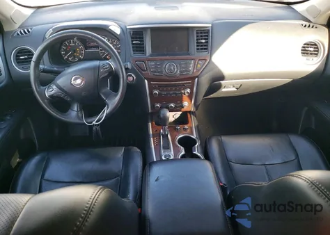 2017 Nissan Pathfinder S из США, поврежденный, VIN 5N1DR2MM6HC904876